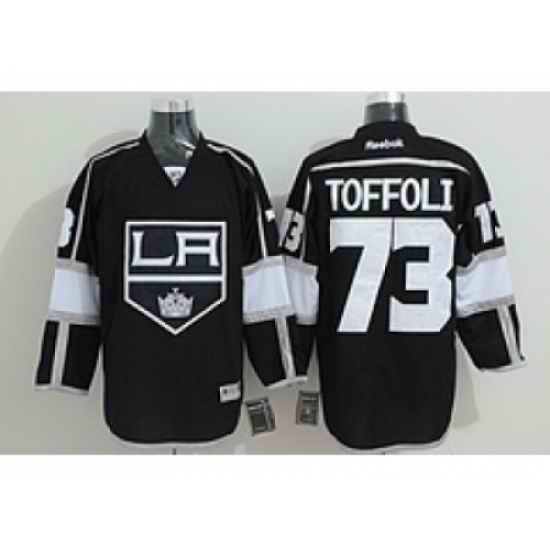 NHL Los Angeles Kings #73 TOFFOLI black jerseys